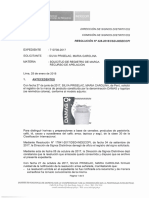 Resolucion #428-2018-Csd-Indecopi - Formalidades de Acto de Notificacion