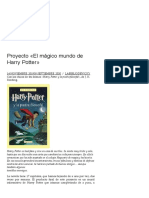 Proyecto El Mágico Mundo de Harry Potter - La Biblio de Vicky