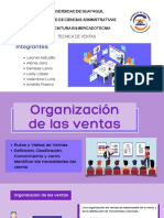 Organizacion de Las Ventas