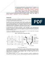 Relatorio Sedimentação