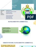 Diapositivas de Saneamiento Ambiental