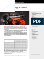 DC13 073A. 365-449 KW (413-508 kVA) : EU Stage II, China Phase II and CPCB-I