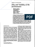 Clase 1 Lambert Et Al. - 1996 - The Reliability and Validity of The Outcome Questionnaire