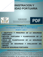 Unidades 3 Fundamentos de La Seguridad Portuaria