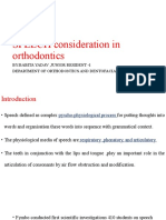 Speech and Malocclusion