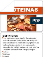 Proteinas - Exposicion