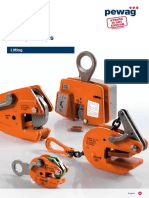 Catalogue Pewag Lifting Clamps en 2021