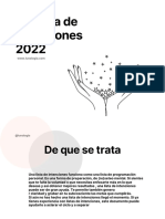 LUNARIUM Lista de Intenciones 2022