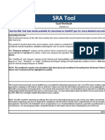 Sra Tool: See The Sra Tool User Guide Available For Download On Healthit - Gov For More Detailed Instructions and Faqs