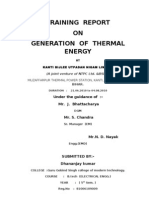 Training Report (NTPC & Bseb) 2010-Dhananjay