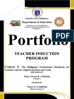 Portfolio: Teacher Induction Program