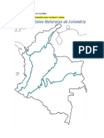 Trabajo de Las Regiones de Colombia