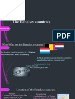 The Benelux Countries: Presented By: Solaf