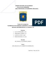 Avance Proyecto - Yacimientos Tipo Pórfidos Cupriferos y Polimetálicos Del Mioceno Pertenecientes A La Franja #20