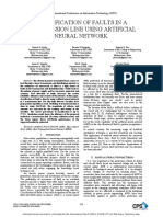 Classification of Faults in A Transmission Line Using Artificial Neural Network