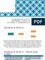 Comparison Study On Types of Contract