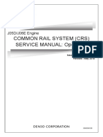 Common Rail System (CRS) SERVICE MANUAL: Operation: J05D/J08E Engine