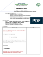 Luisa Medel National High School: Ramylu Drive, Tangub, Bacolod City SY 2021 - 2022 Detailed Lesson Plan in English 10