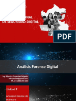 Unidad 7. Análisis Forense de Malware