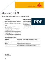 Sikacrete®-114 SA: Product Data Sheet