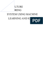 Agriculture Monitoring