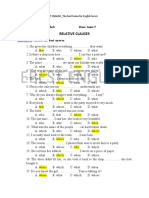 Part 5 - Day 5 - Relative Clauses