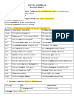 Part Ii - Grammar Passive Voice: Not Used With A Direct Object No Passive Voice