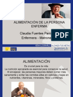 Alimentacion de La Persona Enferma