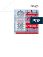 Jadwal Lolak (Juni)