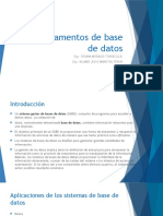 Fundamentos de Base de Datos