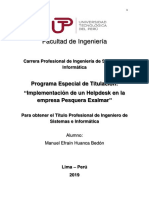 Manuel Huanca - Trabajo de Suficiencia Profesional - Titulo Profesional - 2019