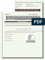 Actividad 3 - Geometría de Herramientas de Corte - 19100048 - 7F