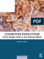 Cognitive Evolution From Single Cells To The Human Mind