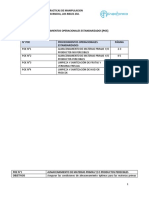 Procedimientos Operacionales Estandarizados (Poe)