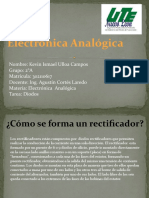 Tarea Investigación Electronica Diodos U2 Kevin Ulloa 2a