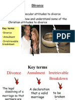 Secular & Christian Divorce