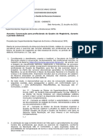 Convocac - o - Es Quadro Magiste - Rio Periodo Eleitoral