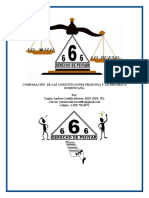 Comparación de Las Constituciones Francesa y La República Dominicana