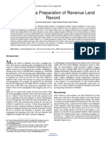 Baseline Data Preparation of Revenue Land Record - IJS&ER 2015