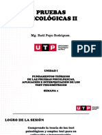 Pruebas Psicológicas Ii: Mg. Raúl Pupo Rodríguez