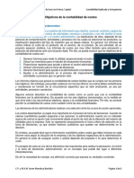 4.1 Objetivos de La Contabilidad de Costos