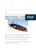 Protección Catódica - Corriente Impresa y Por Ánodos de Sacrificio