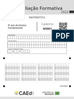 2 Avaliação Formativa: Caderno