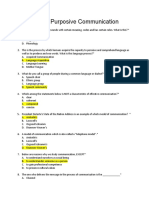 Quiz 1 Purposive Communication