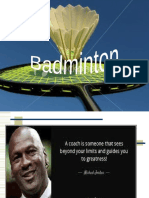 Introduction To Badminton