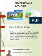 Introduccion A La Ecologia