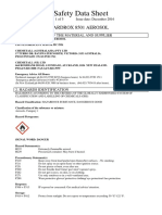 Ardrox 8501 Aerosol SDS 2016