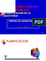 Planificacion de Auditoria