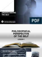 GE 1 - MODULE 1 - Philosophical Perspective of The Self