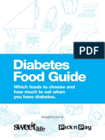 Diabetes Food Guide